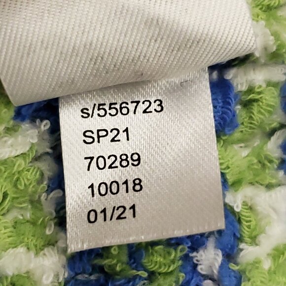 Ann Taylor Women's Tweedy Sweater Jacket in Deep Azure Size Medium - Picture 15 of 16